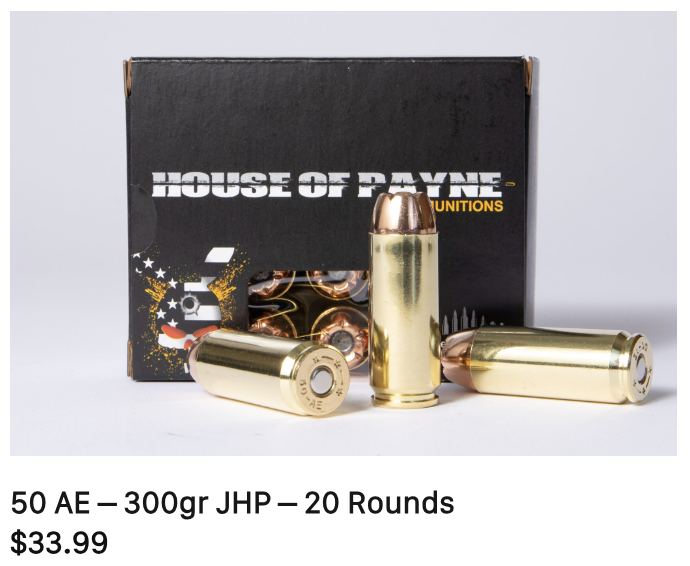 50AE ammo